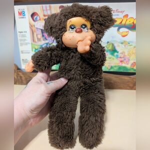 Rare Monchichi Vintage Plush Doll 9” Showa Gucci Sekiguchi Thumb Sucking Bear